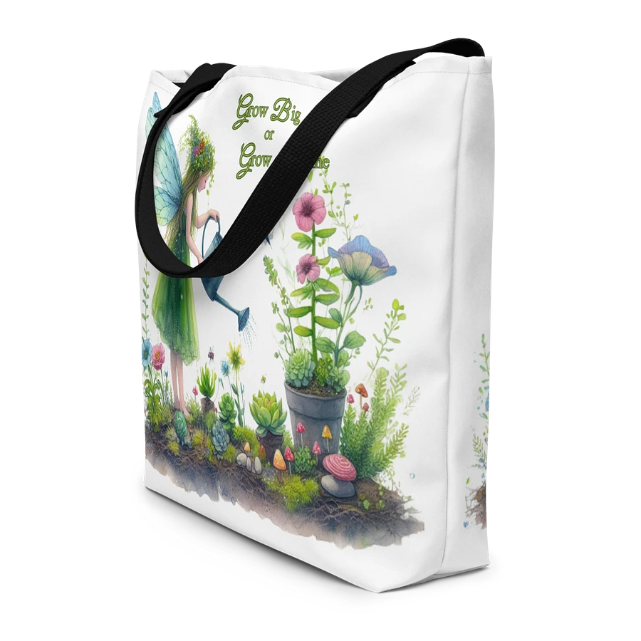 Pretty Fairy Garden, Micro-Gardening Tote Gift for Mother's Day Birthday Retirement product image (10)