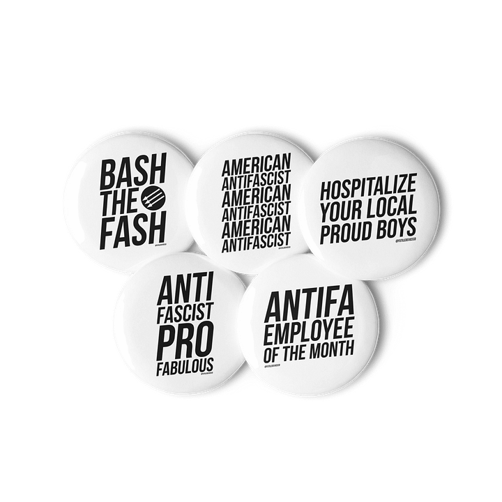 FUTILE DEVICE ANTIFASCIST BUTTONS product image (3)