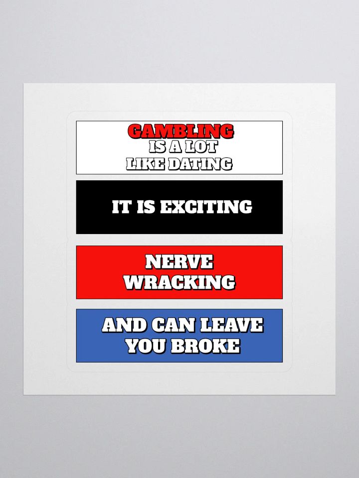 Gambling Is A Lot Like Dating T-shirt product image (1)