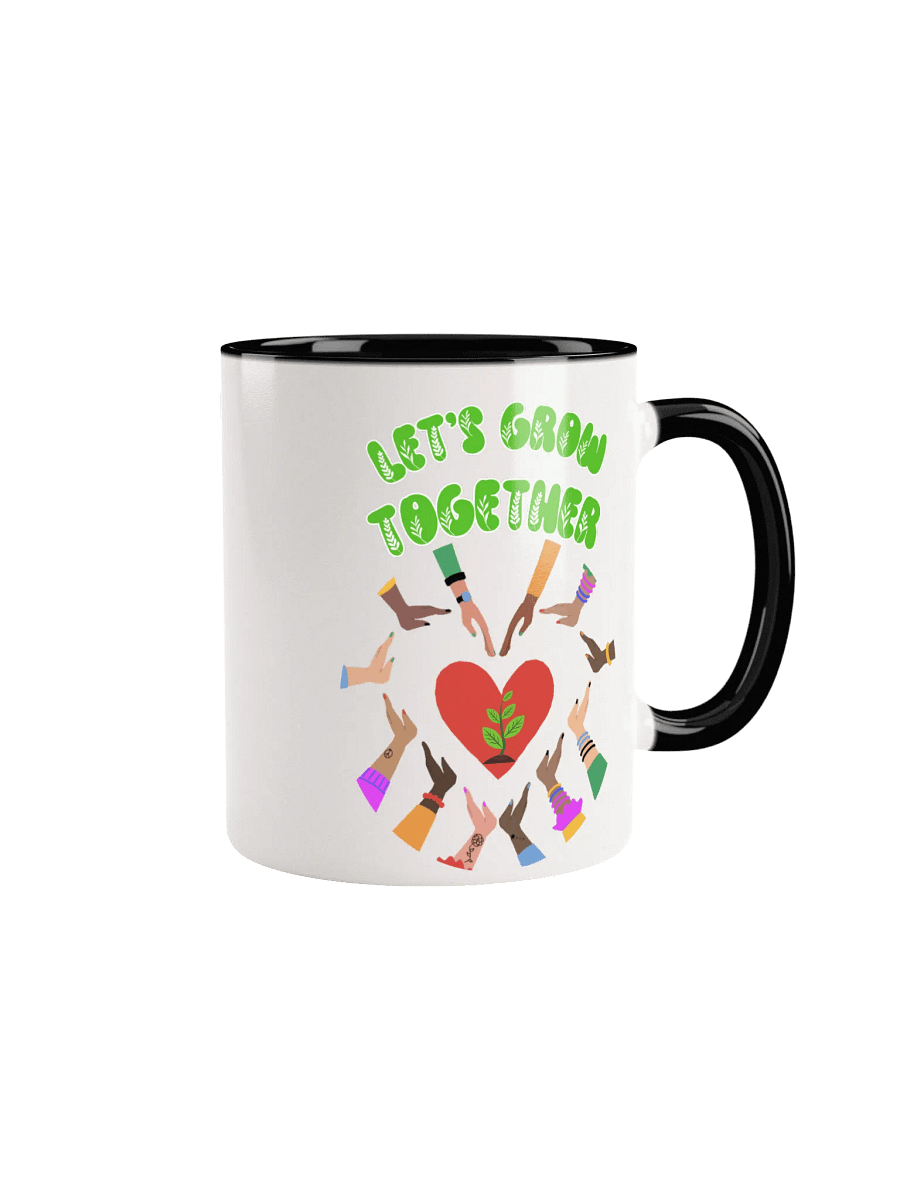 Shmall Streamer Grow Together Ceramic Mug with Color Inside product image (1)