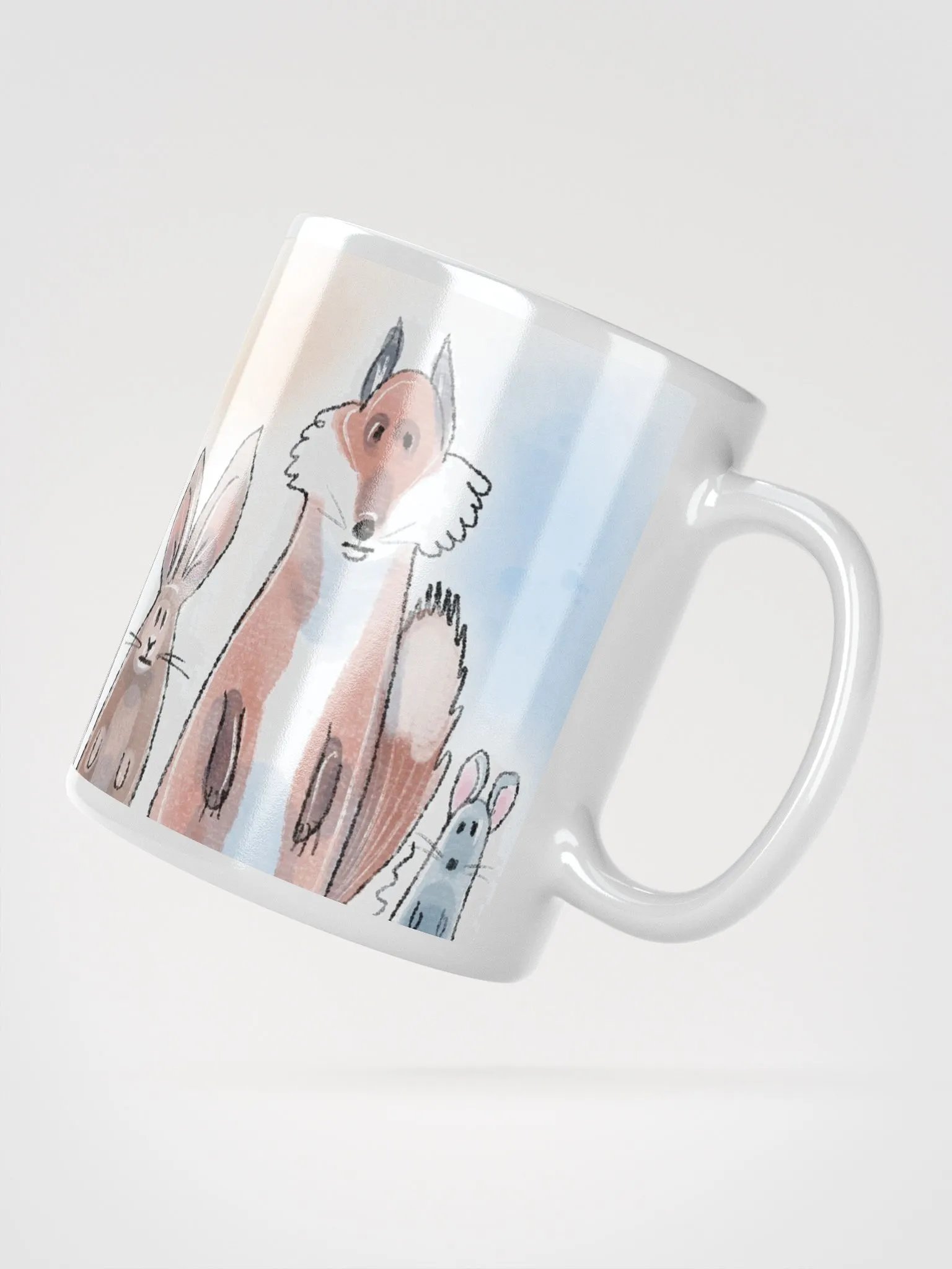 Whimsical Wildlife Gathering Mug product image (2)