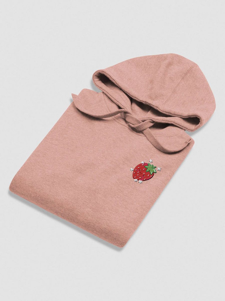 Whimsical Strawberry Embroidered Hoodie product image (8)