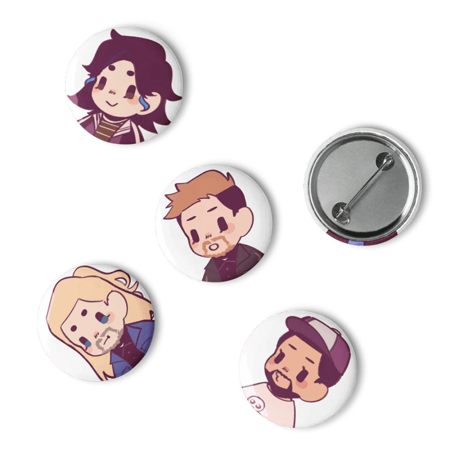 [GS] Pin Set V2: DLCs & Bald product image (4)