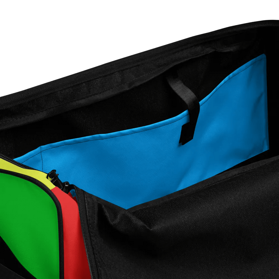 Color Block Duffle Bag product image (4)