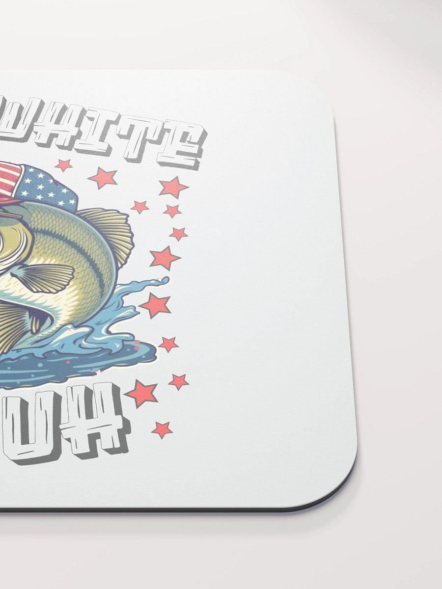 Red White And Bruh Fishing Patriotic Mouse Pad product image (5)