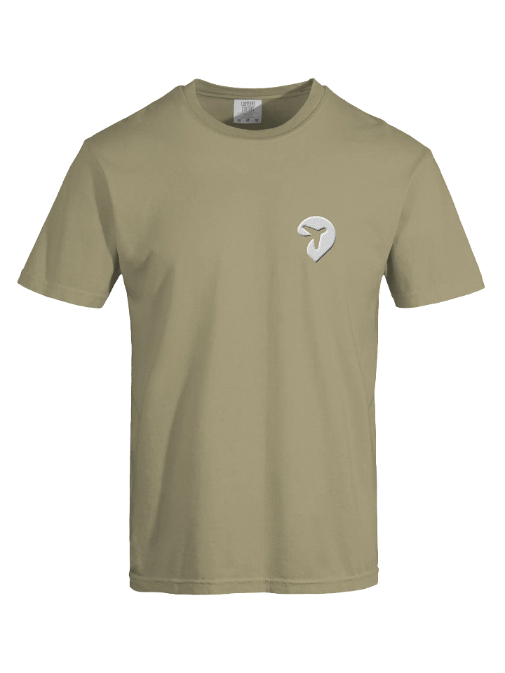 Embroidered Logo T-Shirt - Khaki product image (1)