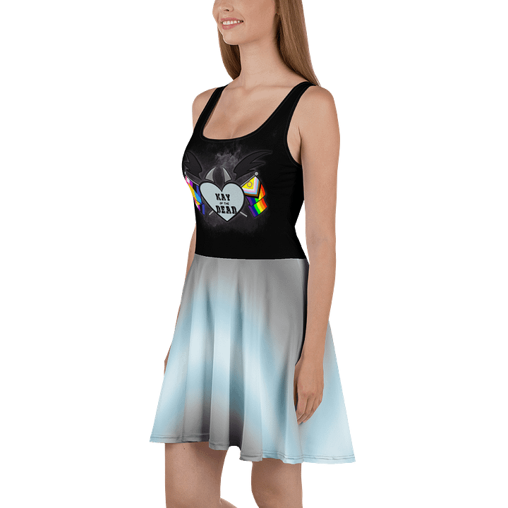 Kay_of_the_Dead Pride Logo Dress With Demiboy Pride Skirt product image (1)