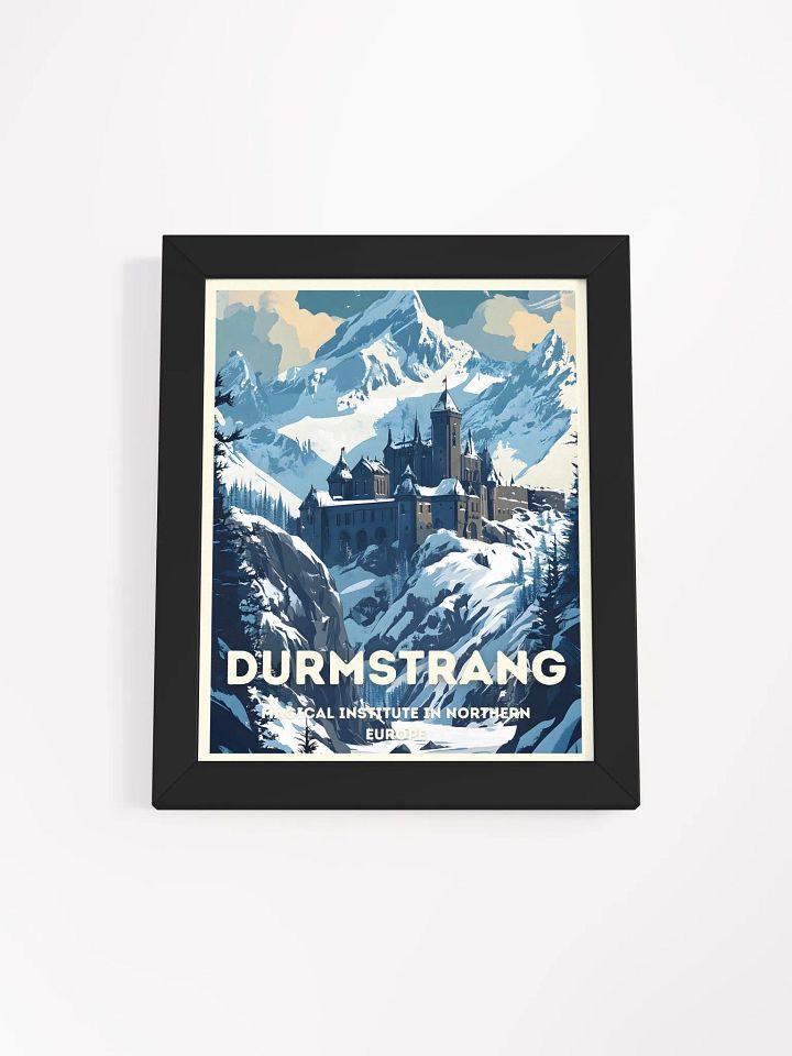 Durmstrang Magical School Vintage Travel Poster product image (1)