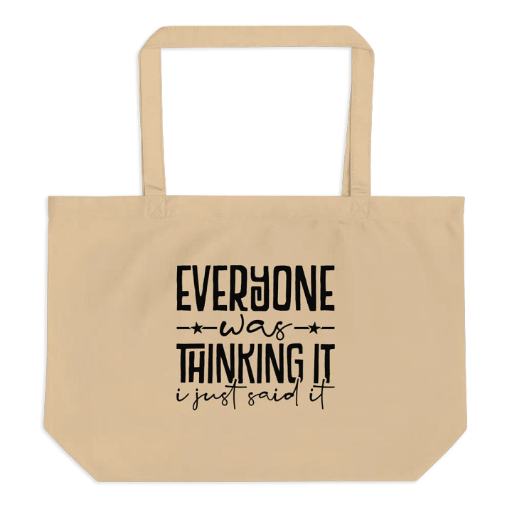 I Just Said It Tote product image (1)