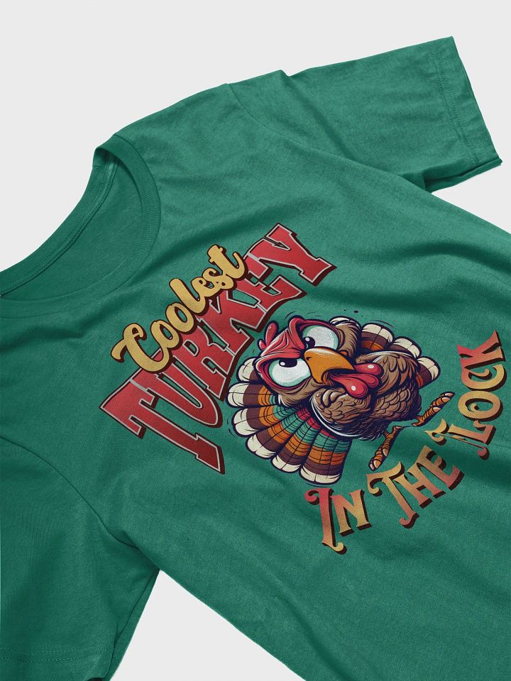 Coolest Turkey in the Flock Cartoon T-Shirt product image (26)