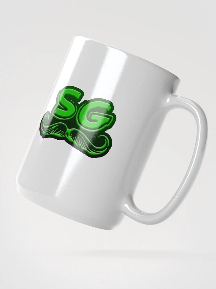 Neon SG Mustache Mug product image (2)
