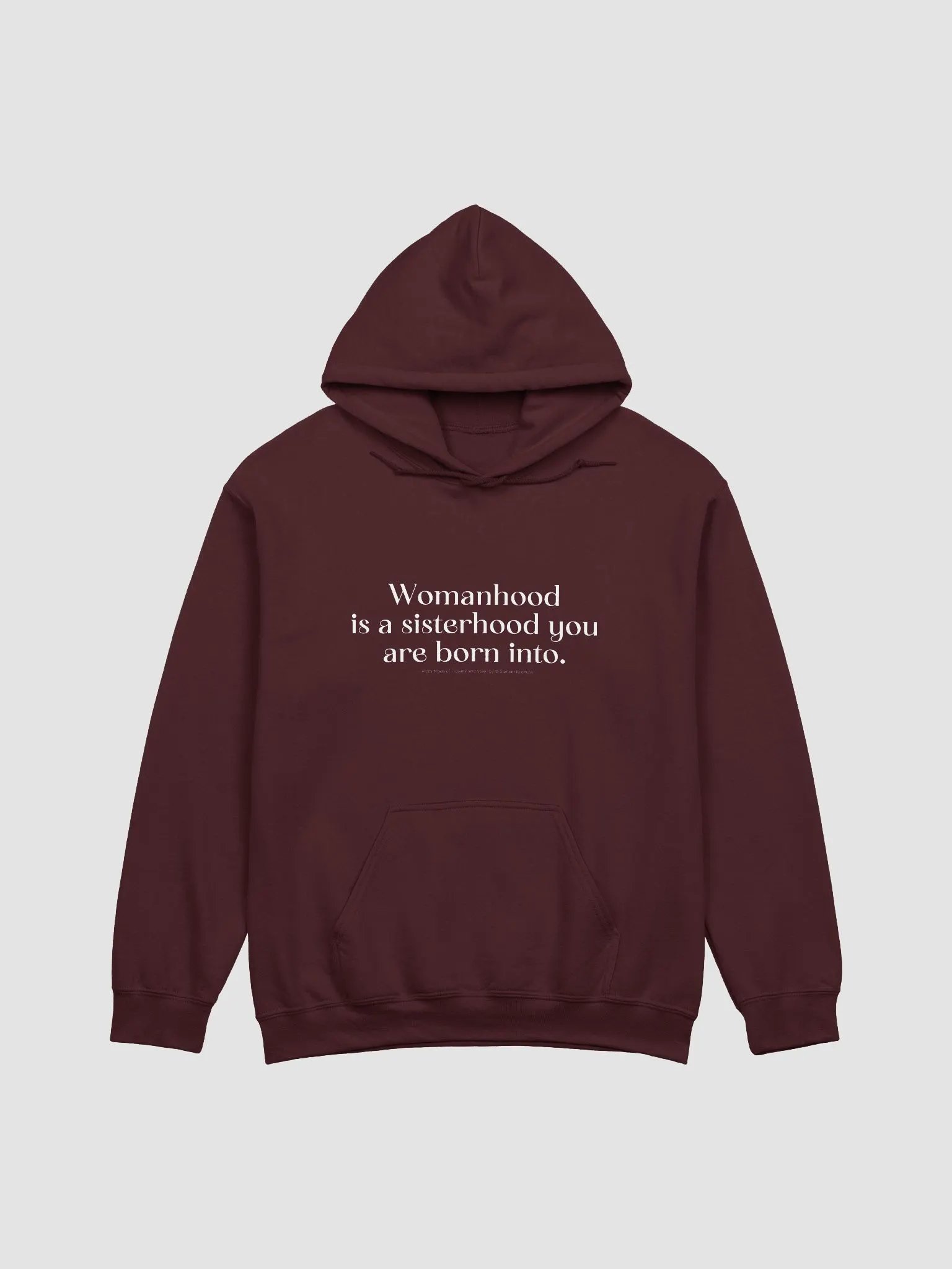 'Sisterhood' Women's Poetry Hoodie product image (1)