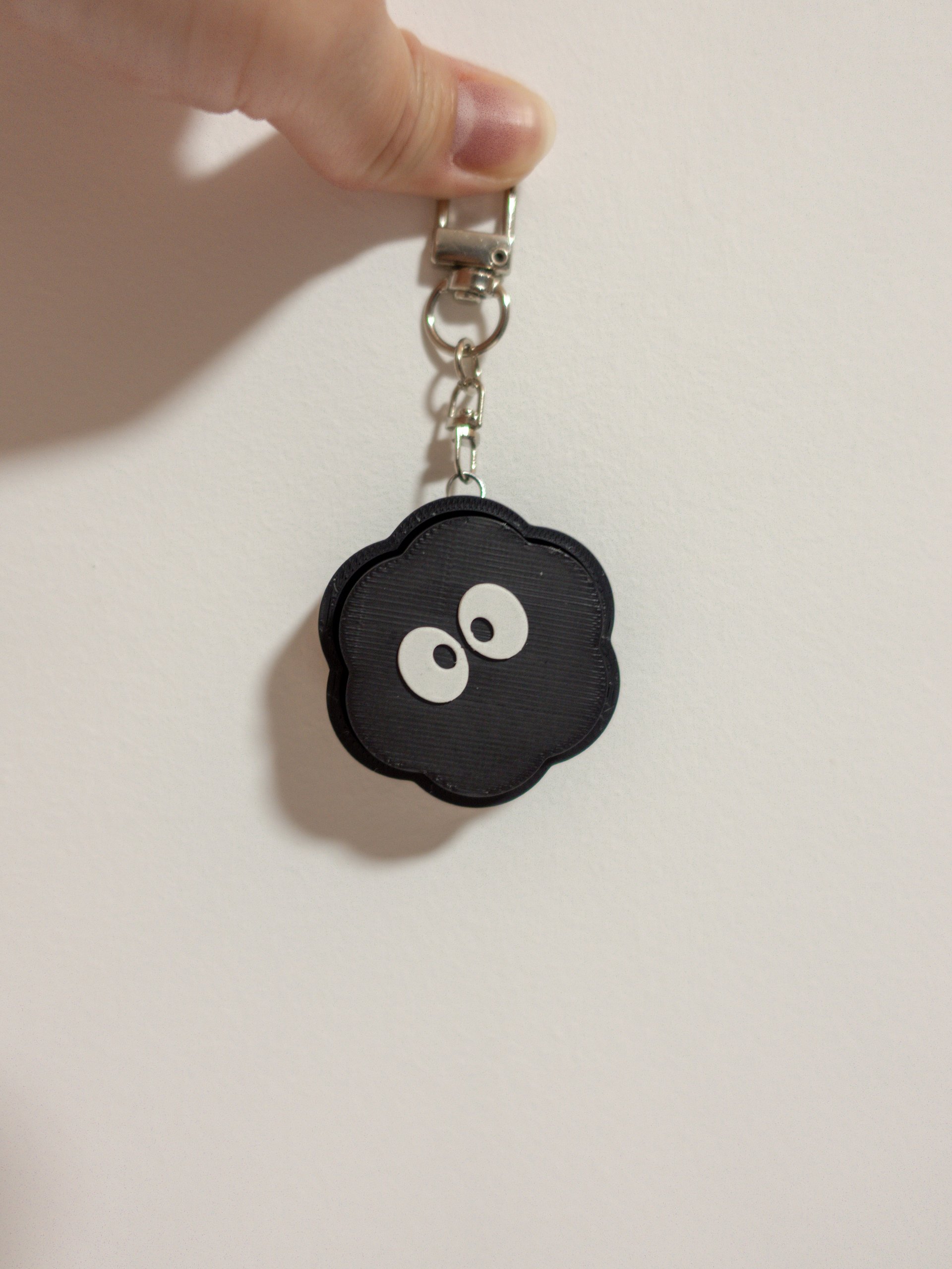 Soot bunny clicker keychain product image (2)
