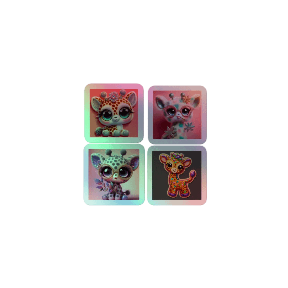 Giraffe sticker sheet product image (1)