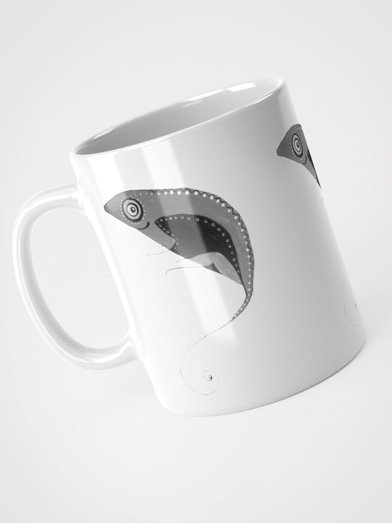 Mystic Lizard Trio - White Glossy Mug product image (7)
