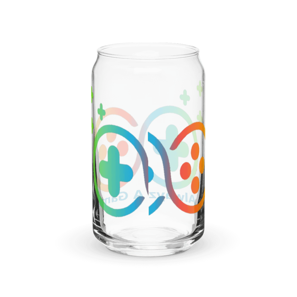Alwayz A Gamer Glass Mug with lid product image (8)