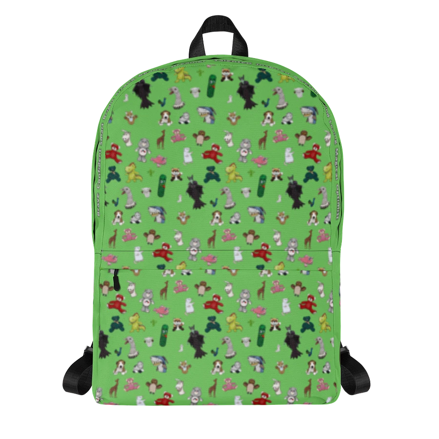The KidTime StoryTime Character Backpack (Green) product image (7)