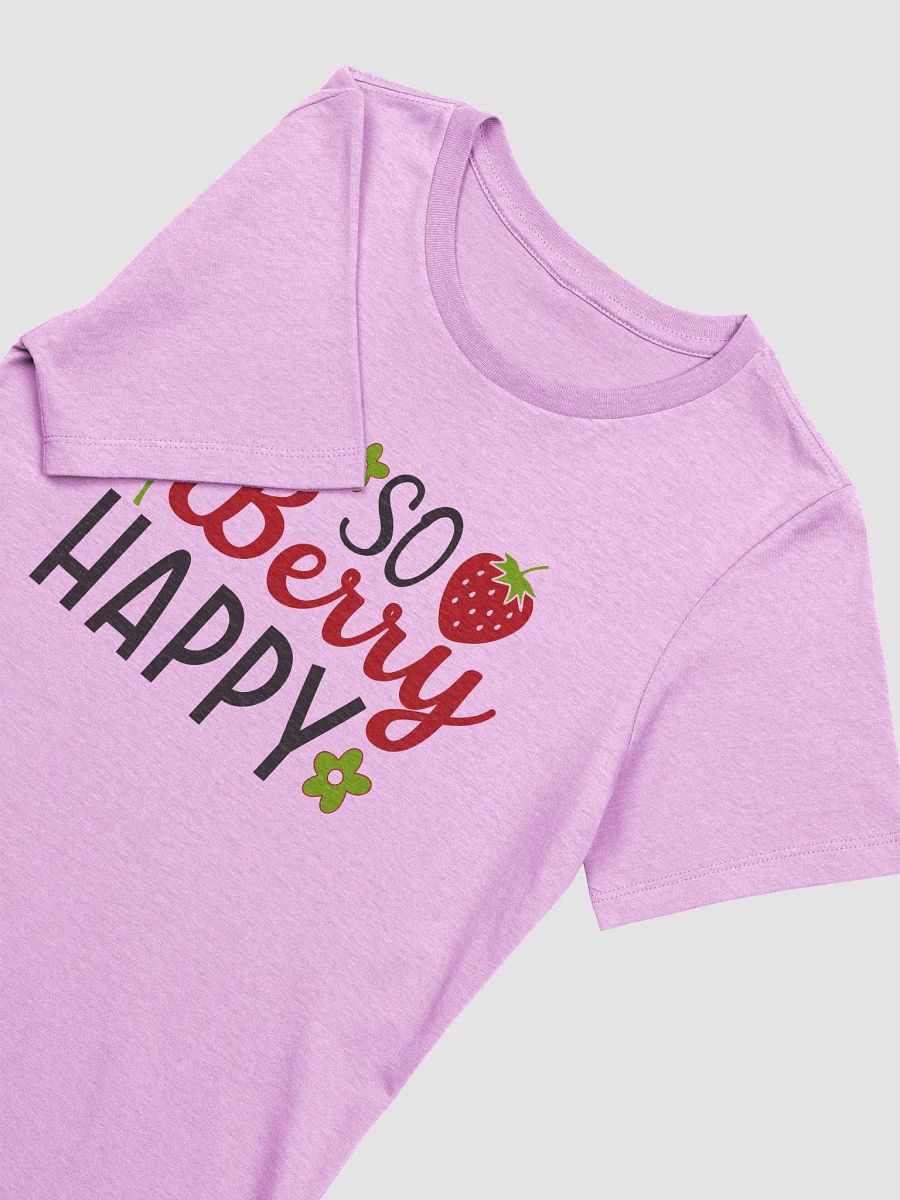 Bella+Canvas Women's Supersoft Relaxed-fit T-Shirt Berry Happy product image (3)