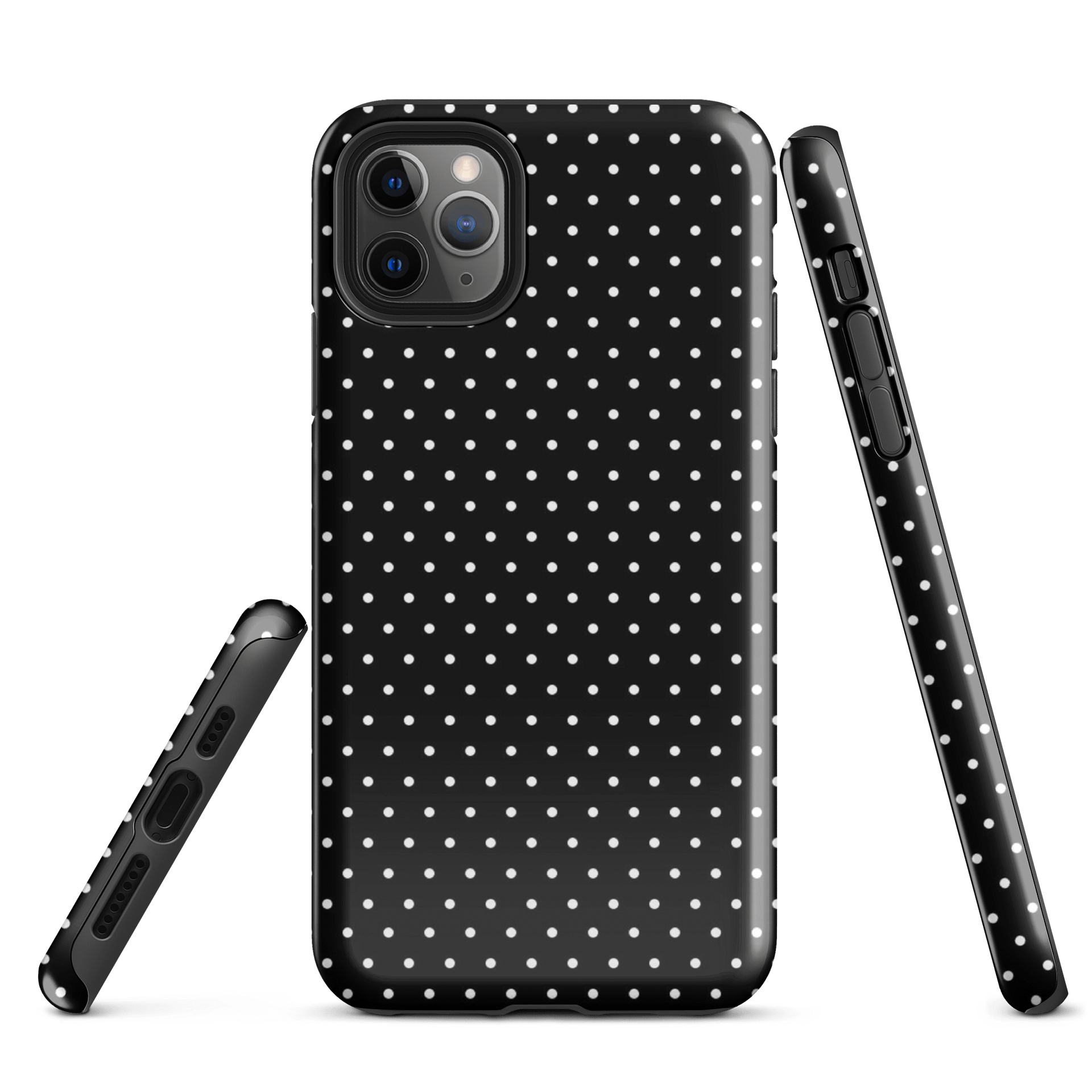 Midnight Polka Dot Phone Case product image (1)