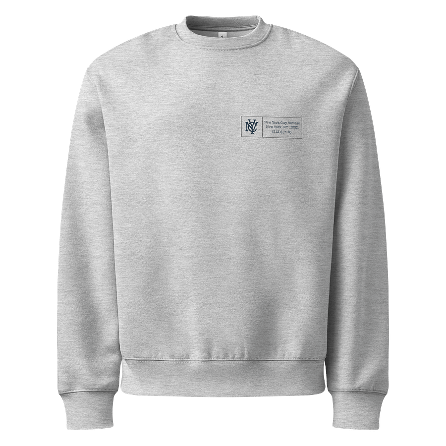 New York City Vintage Crew Neck Monogram Sweatshirt product image (1)