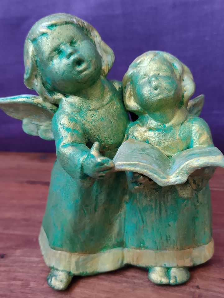 Anjo Cantor Verde Exclusivo - Presente Perfeito para Todas as Ocasiões product image (1)