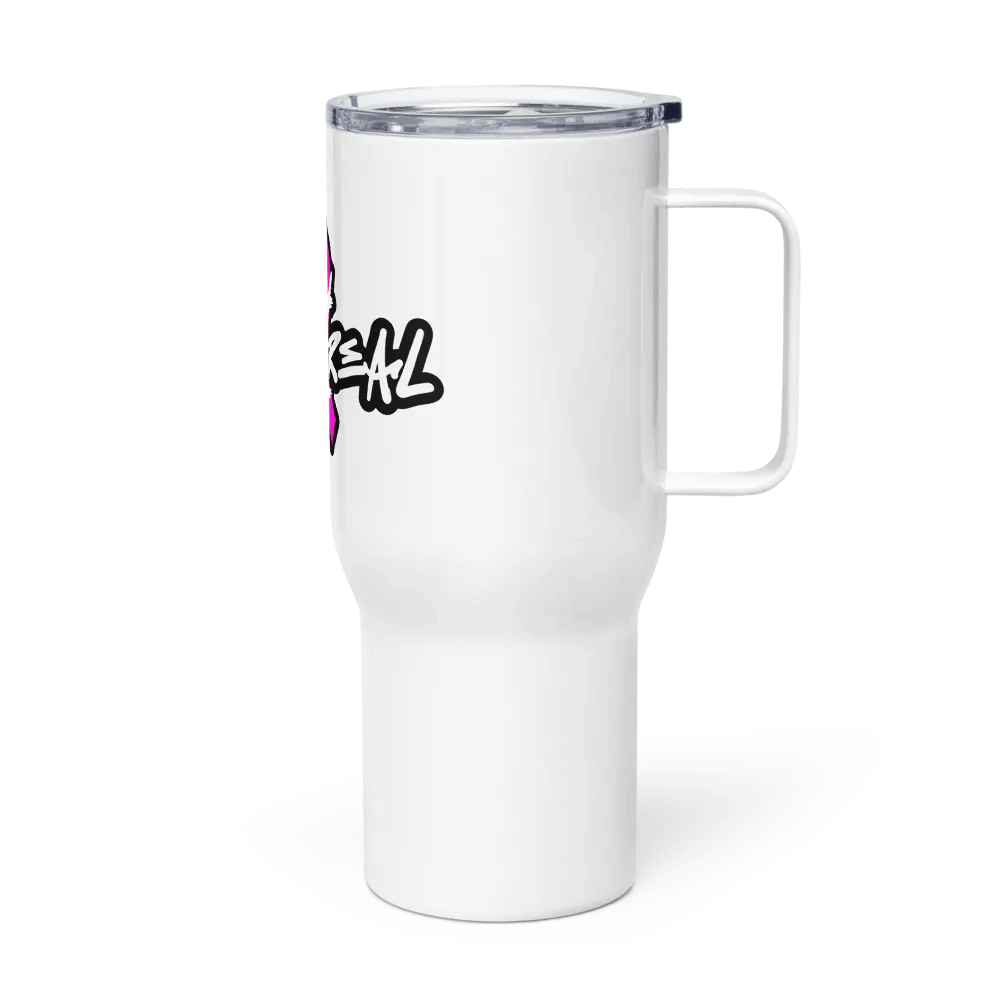 Breast Cancer Awareness Travel Mug With Handle product image (3)