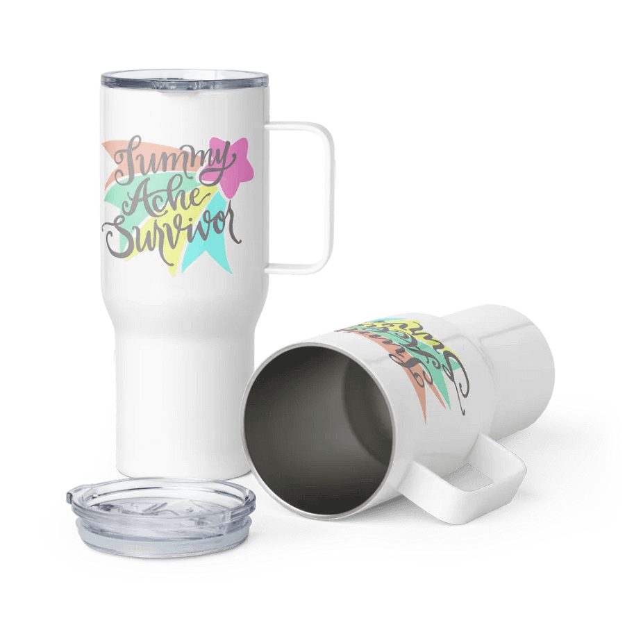 tummy ache survivor travel mug product image (6)