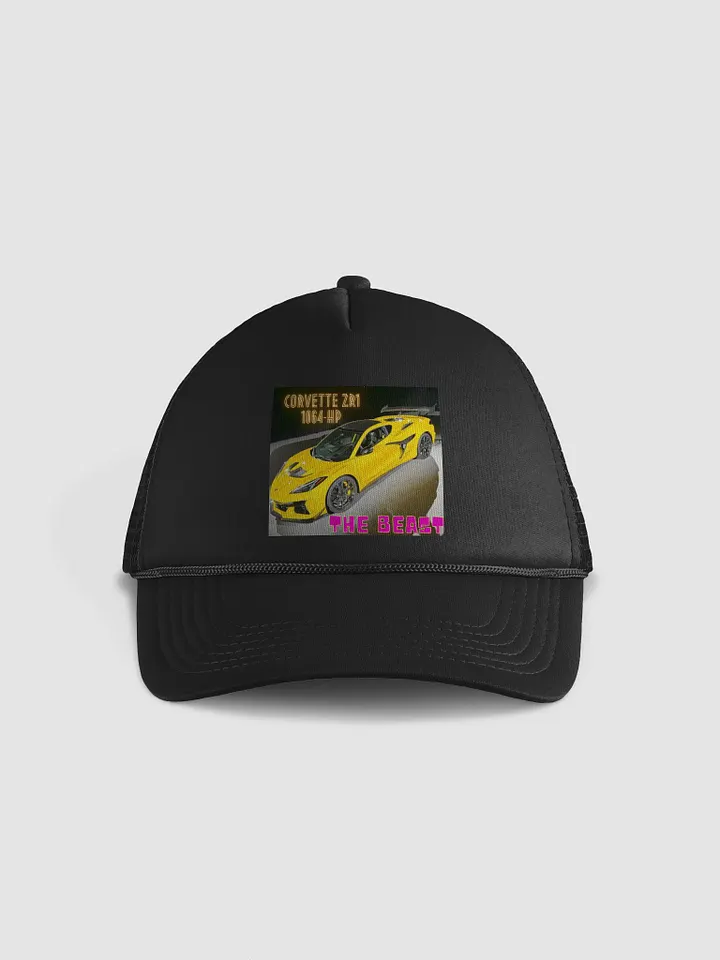 Corvette ZR1 The Beast Foam Trucker Hat product image (1)