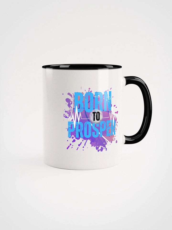 CREATE Greatness + Born to Prosper Ceramic Color Handle Mug product image (1)