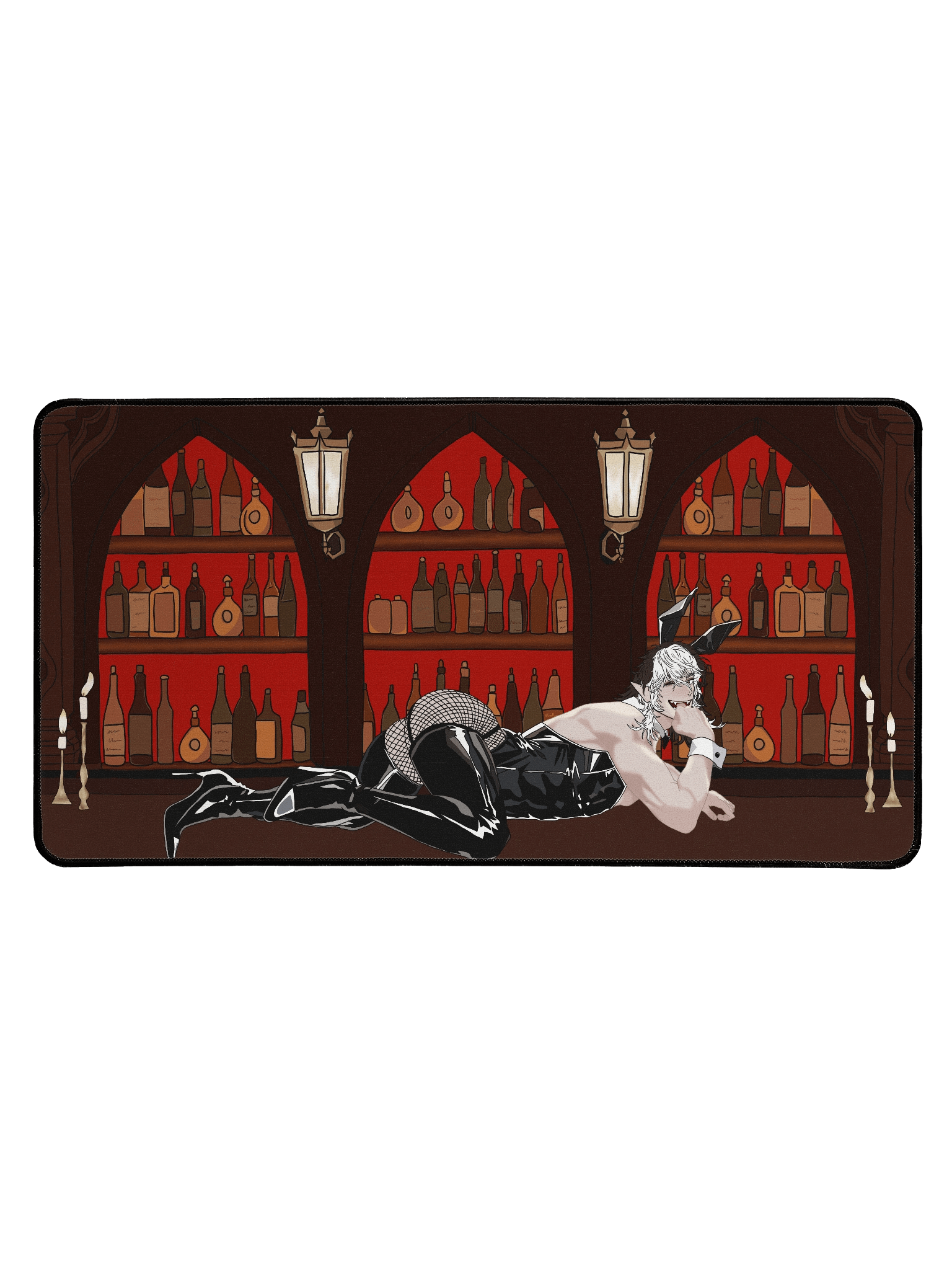 Bunny Bartender Mat product image (1)