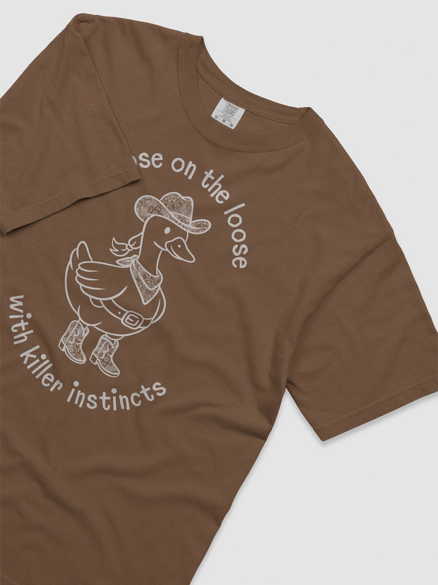 Silly Goose Western Shirt - Western True Crime Gift Tee - Dark product image (4)