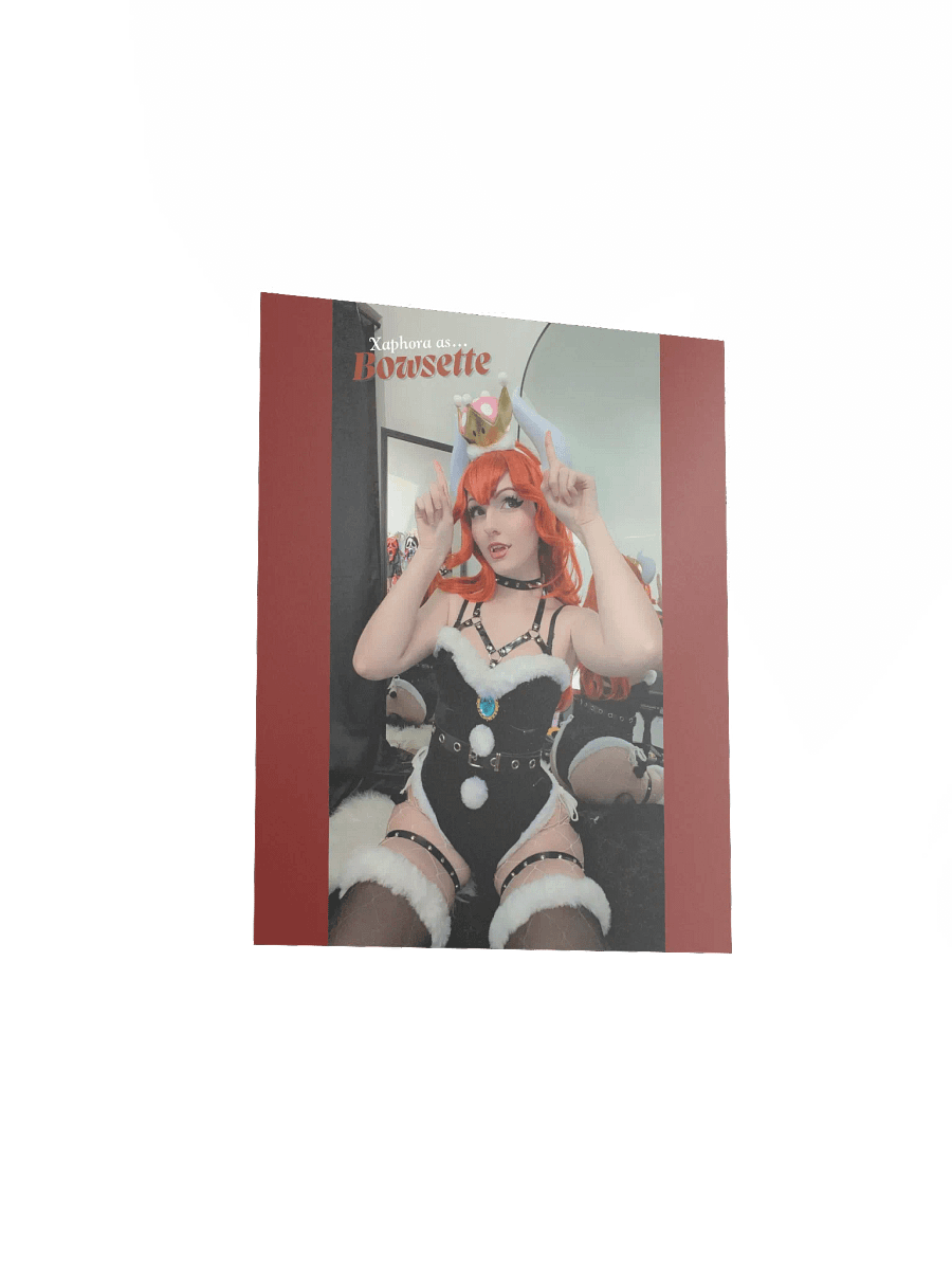 Winter Bowsette Cosplay Print V3 product image (3)