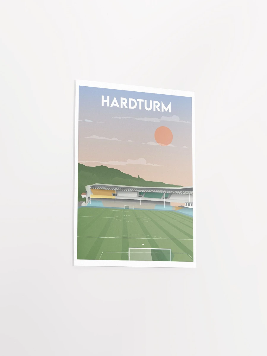 Hardturm Stadium Design Poster product image (3)