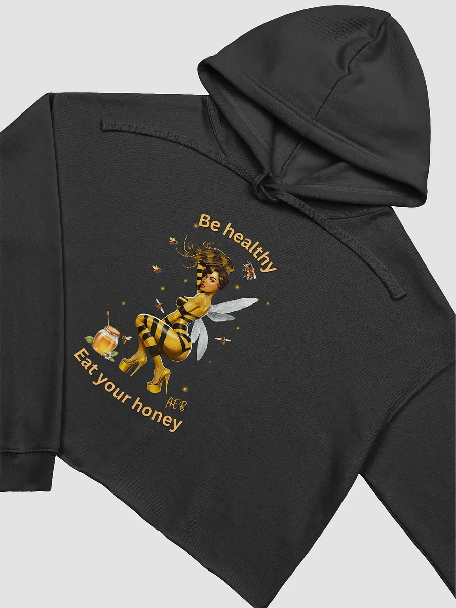 Bee-utiful Buzz: Cropped Hoodie product image (1)