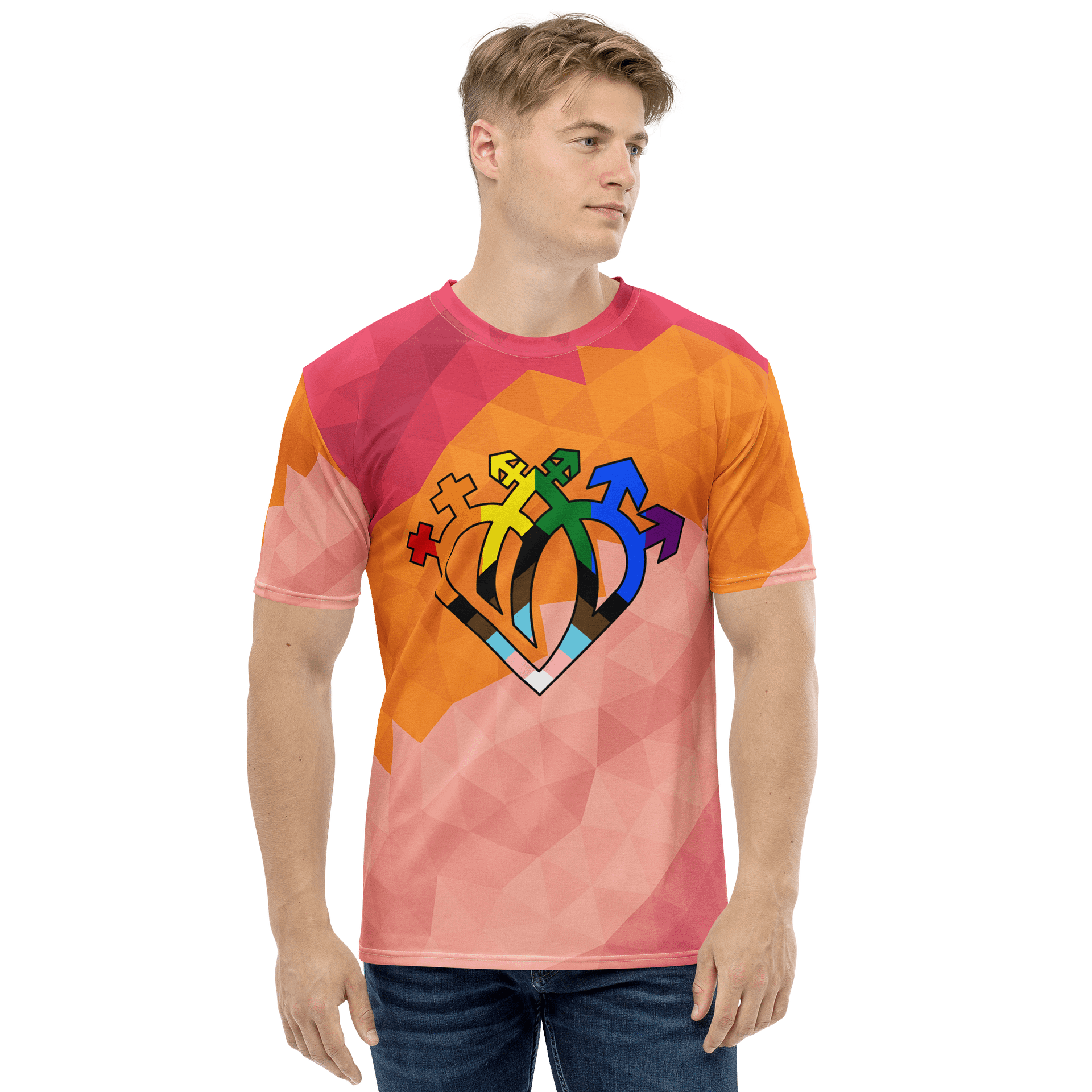 Spectrum Syndicate Lesbian Prism T-Shirt product image (1)