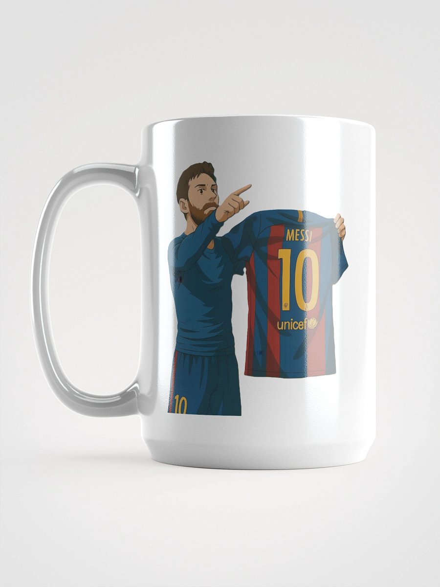 Glossy Mug - Lionel Messi Goal Celebration - Barcelona (Various Colours) product image (6)