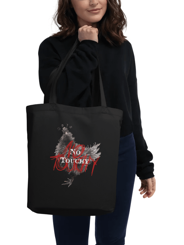 No Touchy - Eco Friendly Tote Bag - Organic Cotton product image (3)