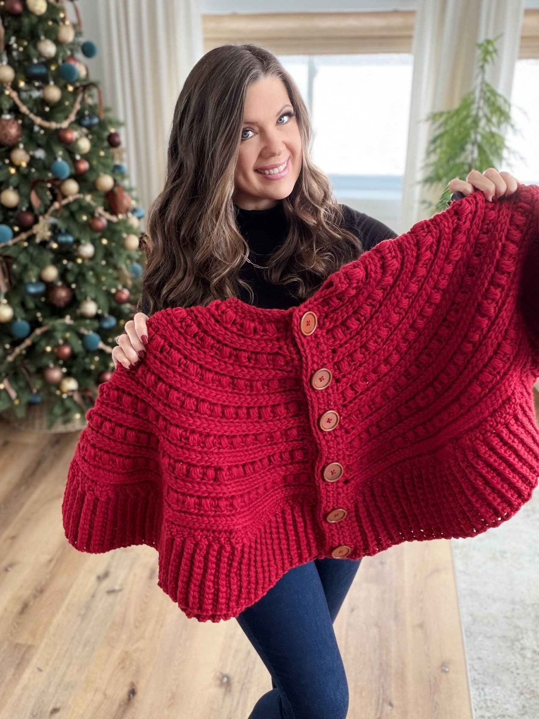 Snuggle Season Tree Skirt Crochet Pattern product image (2)