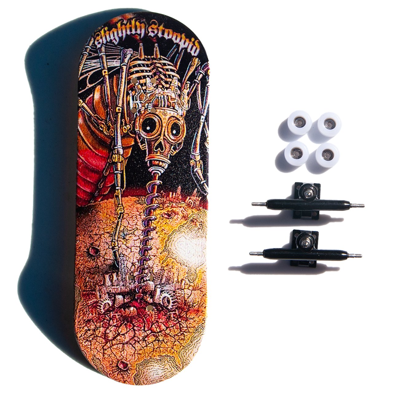 LC BOARDS X SLIGHTLY STOOPID 98X34 TOP OF THE WORLD FINGERBOARD COMPLETE product image (1)