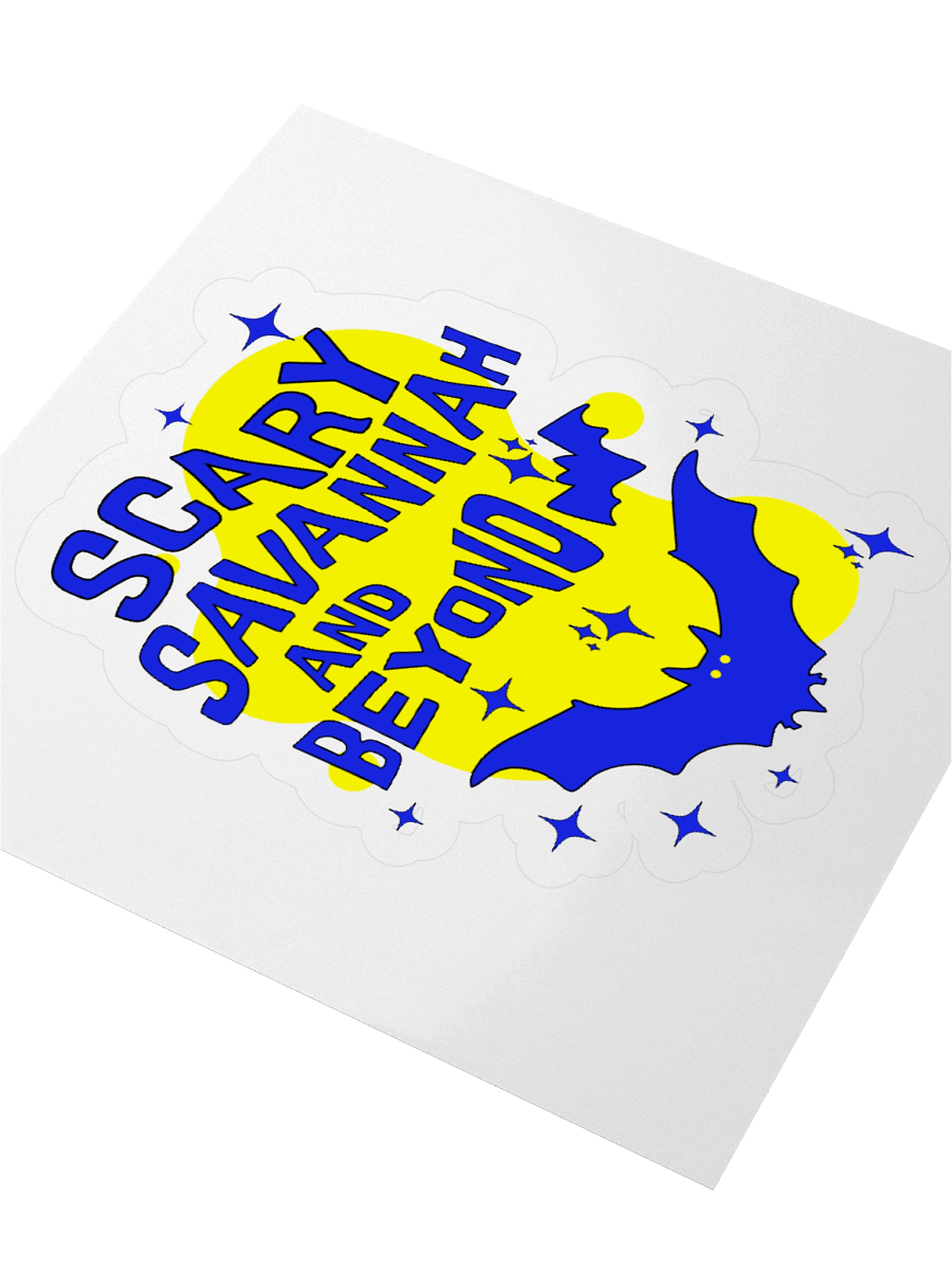 Scary Savannah Bat Sticker product image (8)