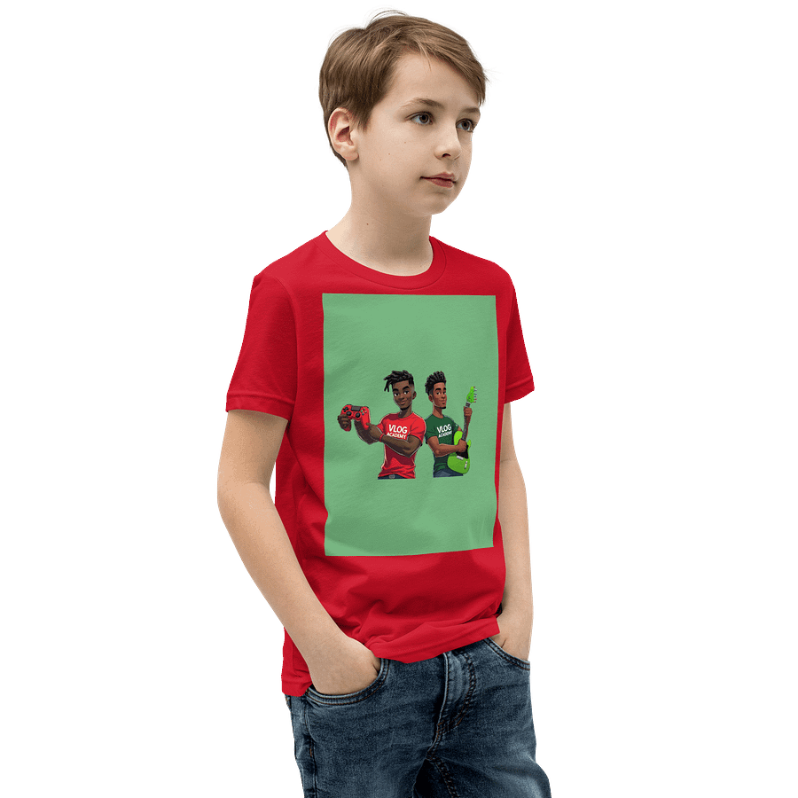 Joshua and Vincent Animated Bella + Canvas Youth Short Sleeve T-Shirt product image (2)