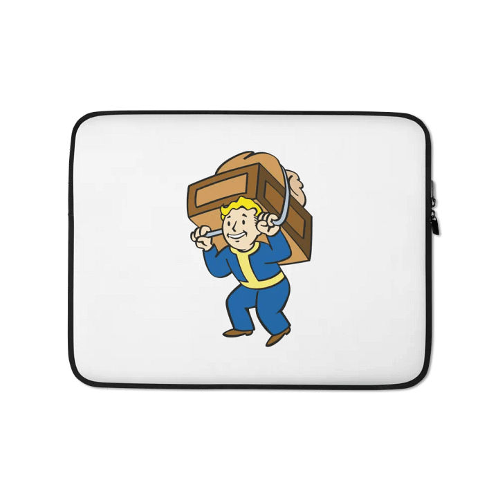 Fallout Strength Vault Boy Notebook/Laptop Bag product image (1)