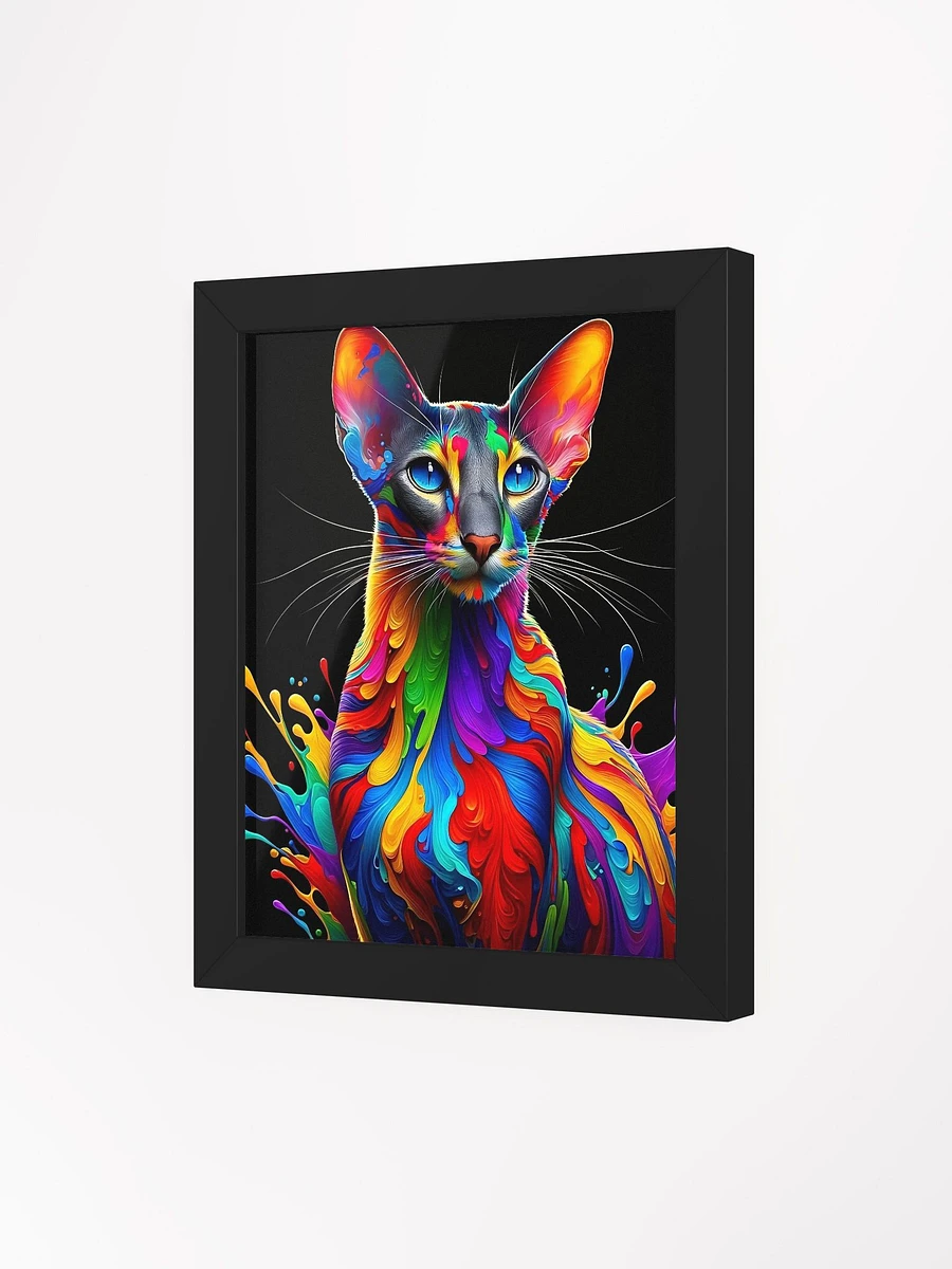 Framed High-Quality Matte Poster (in): Oriental Shorthair 2 product image (48)