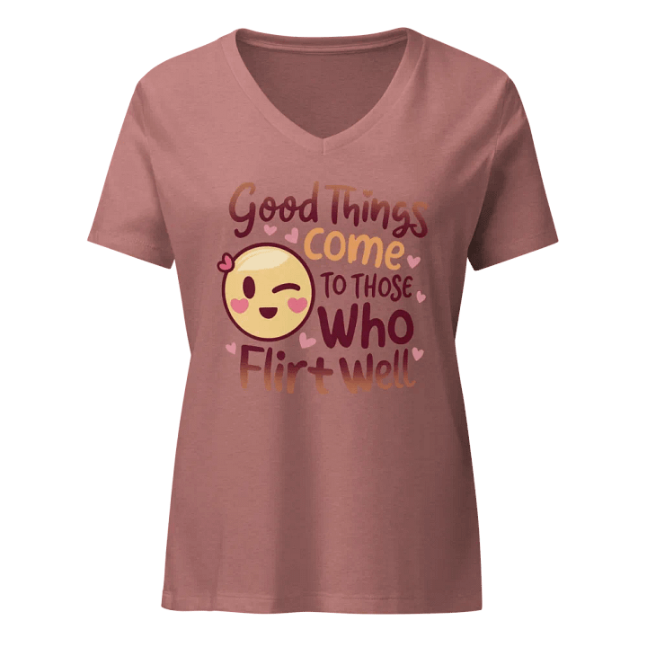 Good Things Flirt V neck shirt product image (2)