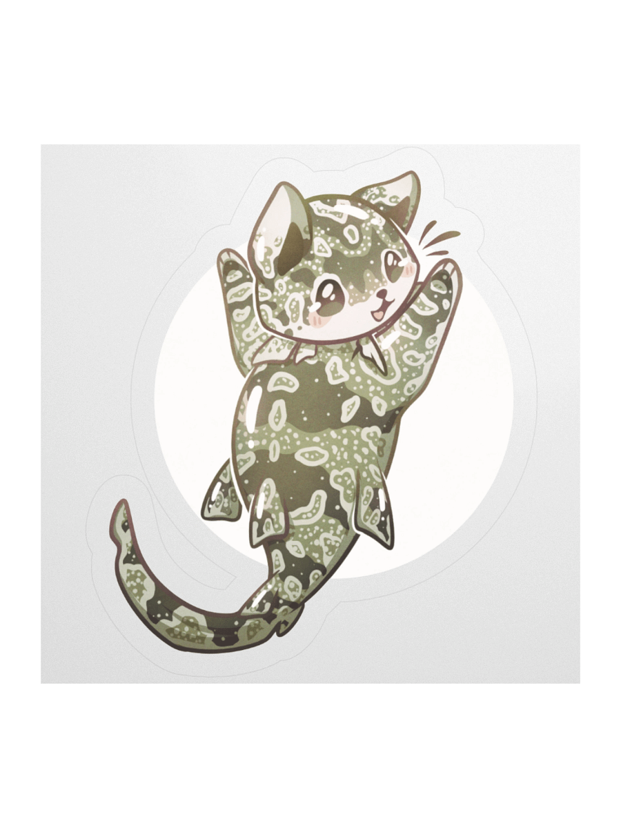 CATSHARK - Spotted wobbegong shark - sticker product image (1)