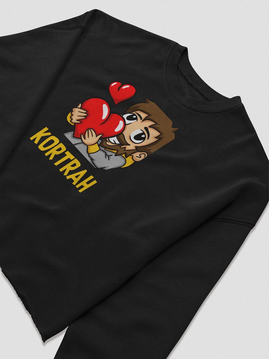 Hearts Fleece Crop Sweater product image (14)