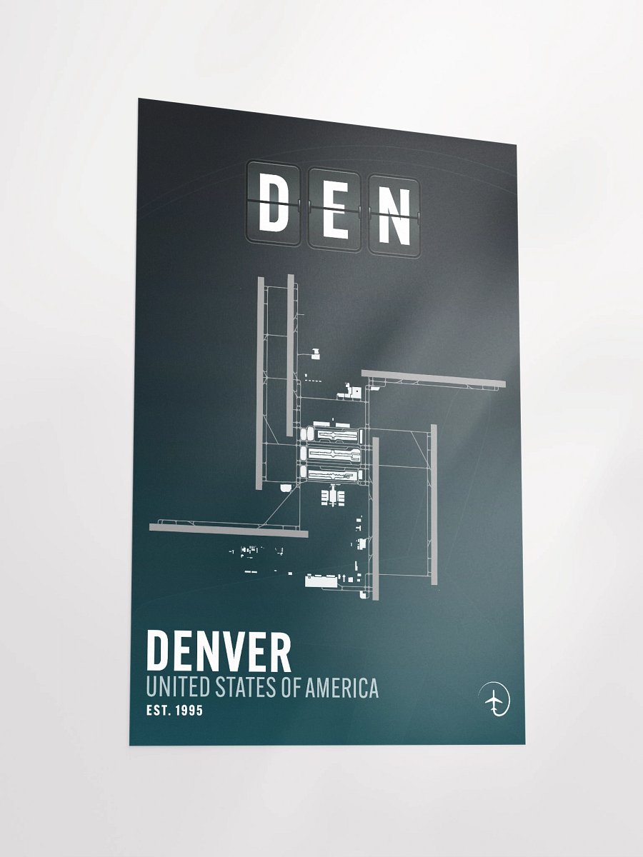 Denver DEN Poster product image (3)