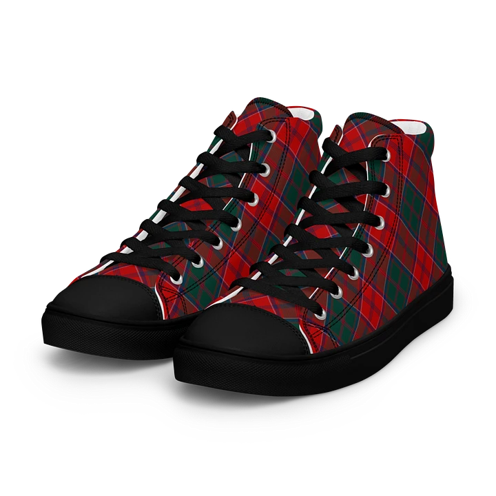 Grant Tartan Men's High Top Shoes product image (2)