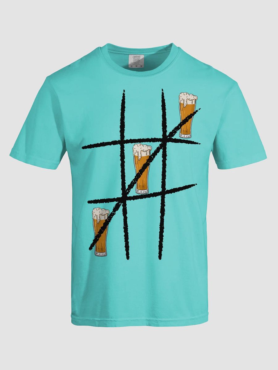 Beer TacToe T-Shirt – Funny Drinking Game Tee for Beer Lovers product image (45)