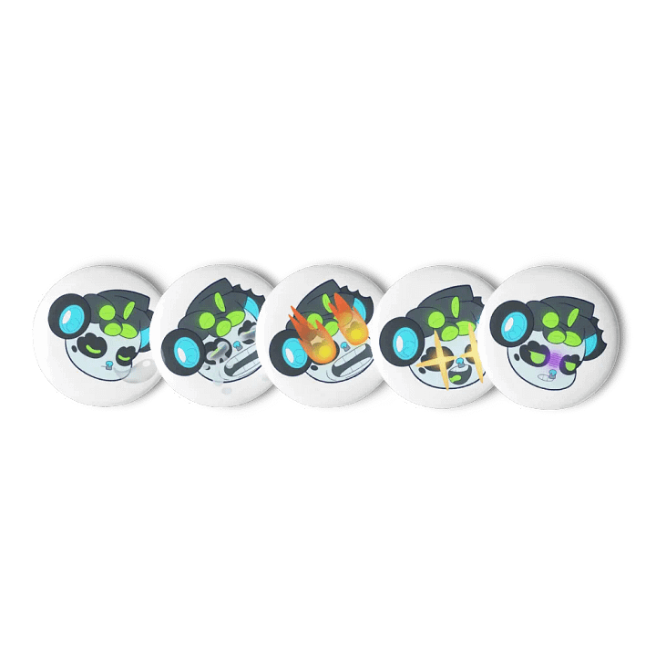 Emotionally Charged Pin Set (White) product image (1)